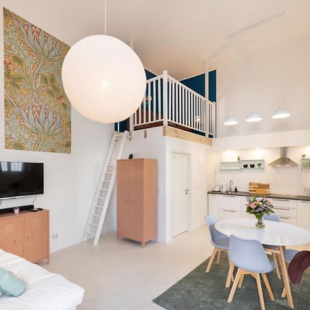 Great 1-Room Loft Berlin Bagian luar foto