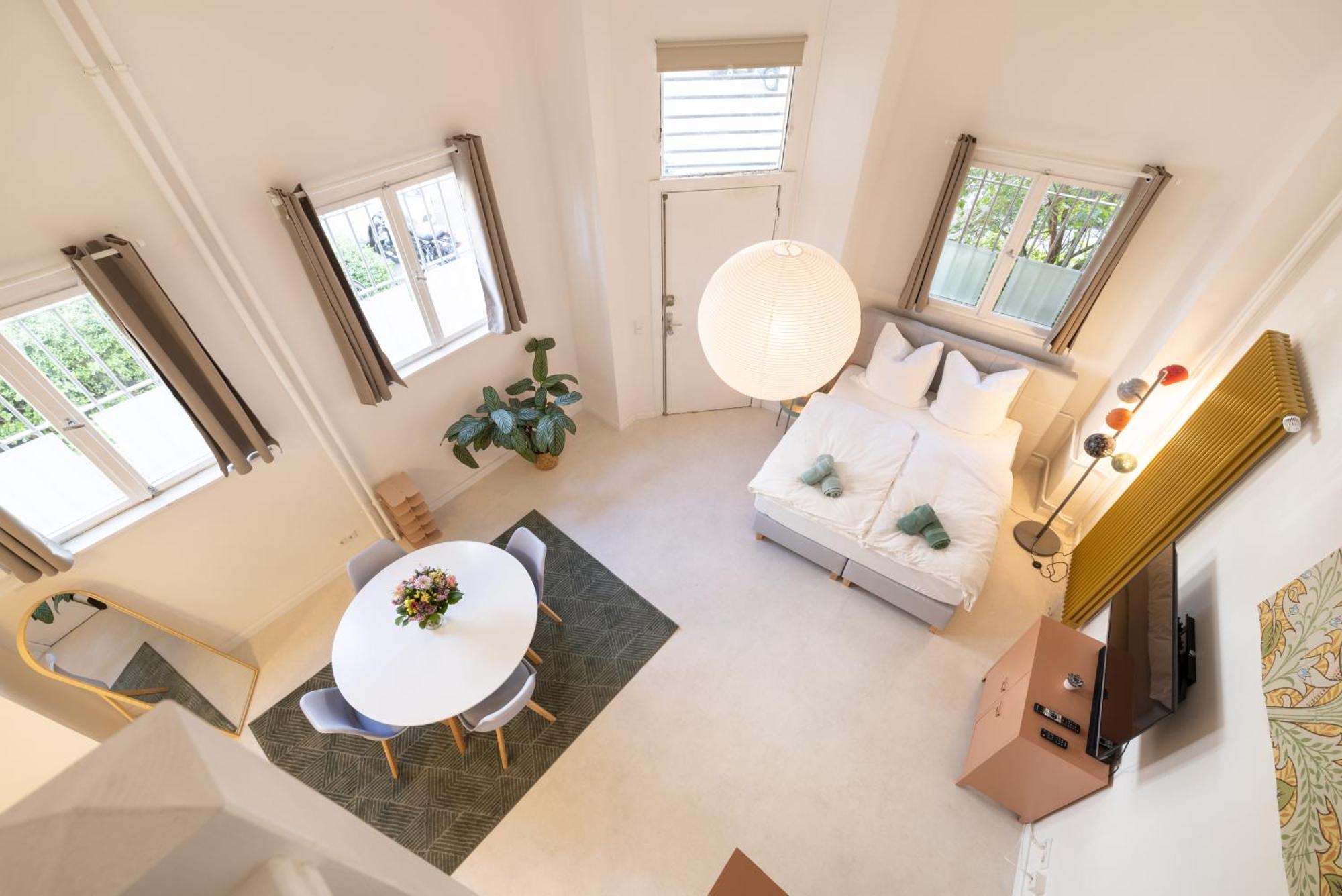 Great 1-Room Loft Berlin Bagian luar foto