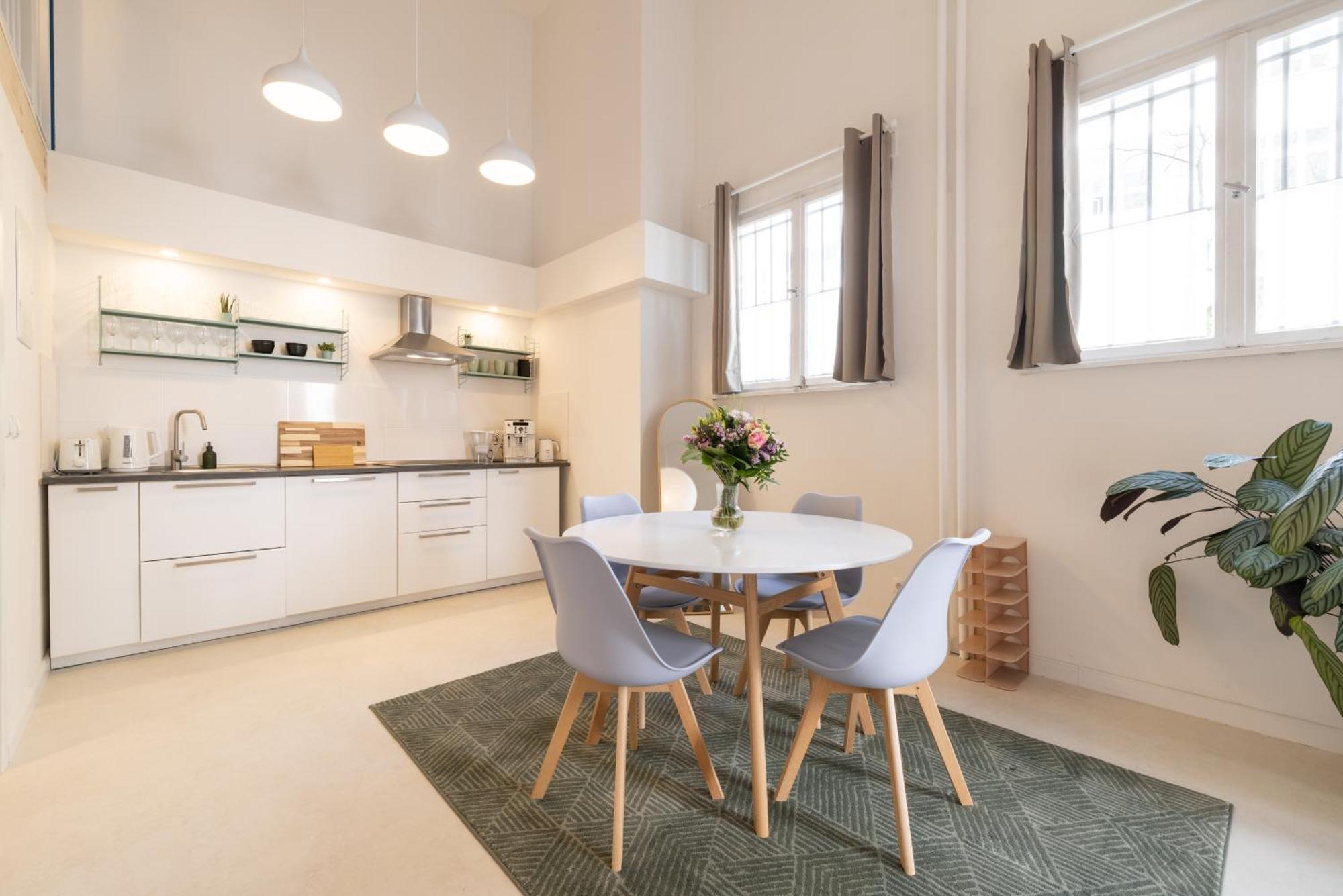 Great 1-Room Loft Berlin Bagian luar foto